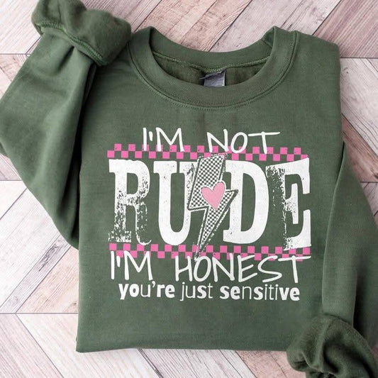 I'm not rude